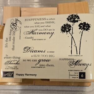 Stampin' Up! Happy Harmony Stamp Set - NEW